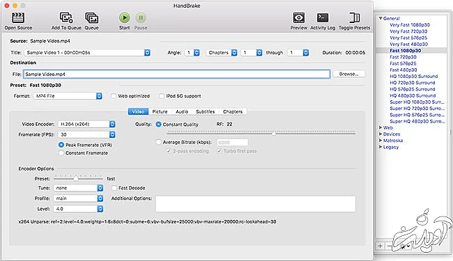 تغییر فرمت فیلم / چطور فرمت فیلم را تغییر دهیم
